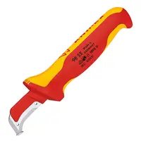 Нож за сваляне изолация от кабели Knipex до 1000 V по VDE  180 мм, 98 55