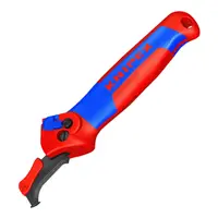 Нож за сваляне изолация от кабели Knipex с тресчотен механизъм  145 мм, 16 50 145 SB