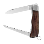 Нож туристически Mikov сгъваем с кожен калъф 2 в 1  90/110 мм, Hiker 116-ND-2 AK/KP - product - 065 MKK 185