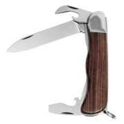 Нож туристически Mikov сгъваем с кожен калъф 5 в 1  90/110 мм, Hiker 116-ND-3 AK/KP - product - 065 MKK 186