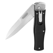 Сгъваем нож Mikov универсален с кожен калъф  95/120 мм, Predator 241-BH-1/STN/Spona - product - 065 MKK 244