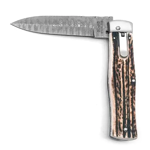Сгъваем нож Mikov универсален с кожен калъф  95/120 мм, Predator 241-DP-1/KP
