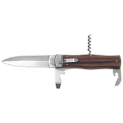 Сгъваем нож Mikov 4 в 1 с кожен калъф  95/120 мм, Predator 241-ND-4/KP - product - 065 MKK 258