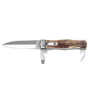 Сгъваем нож Mikov 3 в 1 с кожен калъф  95/120 мм, Predator 241-NP-3/KP - product - 065 MKK 264