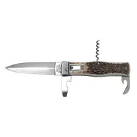 Сгъваем нож Mikov 4 в 1 с кожен калъф  95/120 мм, Predator 241-NP-4/KP