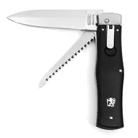 Сгъваем нож Mikov универсален с кожен калъф  95/120 мм, Predator 241-NH-2/KP