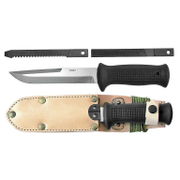 Нож военен Mikov 3 в 1 с кожен калъф  140/250 мм, Uton 362-NG-4 / Army - product - 065 MKK 345