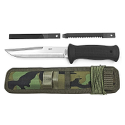 Нож военен Mikov 3 в 1 с текстилен калъф  140/250 мм, Uton 392-NG-4 Vz.75/ MAS - product - 065 MKK 348