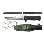 Нож военен Mikov 3 в 1 с текстилен калъф  140/250 мм, Uton 392-NG-4 Vz.75/MNS 95 - product - 065 MKK 350