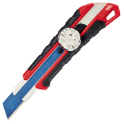 Нож макетен Milwaukee пластмасов с метален водач  18 мм - product - 065 MLA 104