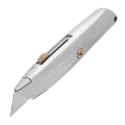 Нож макетен Stanley метален с трапецовидно прибиращо острие  155х19 мм, 1-10-099 - product - 065 STY 402
