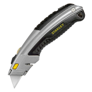 Нож макетен Stanley метален с трапецовидно прибиращо острие  180х19 мм, 0-10-788 - product - 065 STY 488