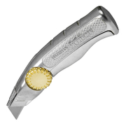 Нож макетен Stanley метален с трапецовидно фиксирано острие  140x19 мм, 0-10-818 - product - 065 STY 885