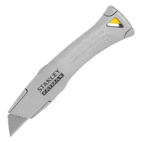 Макетен нож Stanley Fatmax метален с трапецовидно прибиращо острие  165 мм, FMHT10501-0