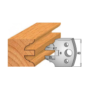 Нож CMT профилен за универсална фрезова глава комплект 2 бр. 40х4 мм, 99 - product - 065 TEK 661