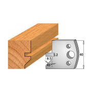 Нож CMT профилен за универсална фрезова глава комплект 2 бр. 40х4 мм, 84 - product - 065 TEK 897