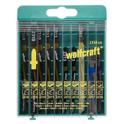 Нож за зеге Wolfcraft комплект  10 бр., праволинейно - product - 065 WLF 100