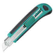 Нож макетен Wolfcraft пластмасов  с 3 бр. резервни остриета 18 мм - product - 065 WLF 114