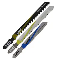 Нож за зеге Wolfcraft комплект  криволинейно, праволинейно, 3 бр.