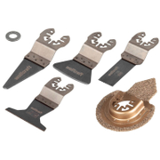 Нож за многофункционален осцилатор Wolfcraft  комплект Quick, 5 бр., PRO - product - 065 WLF1036