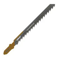 Нож за зеге Wolfcraft с T-захват за дърво  75/155 мм, праволинейно, 3 бр.
