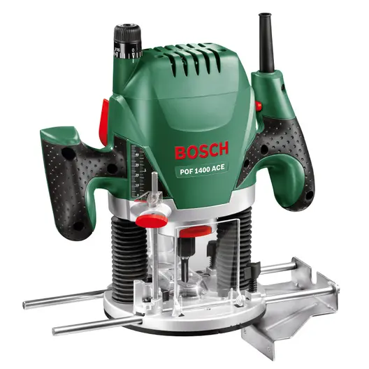 Електрическа оберфреза Bosch  1400 W, 11 000-28 000 об./мин, ф 6-8 мм, POF 1400 ACE