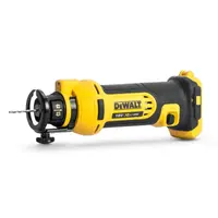 Челна фреза DeWALT за гипсокартон  без батерия и зарядно, 18 V, 26 000 об./мин, ф 3.28-6.4 мм, DCE555N