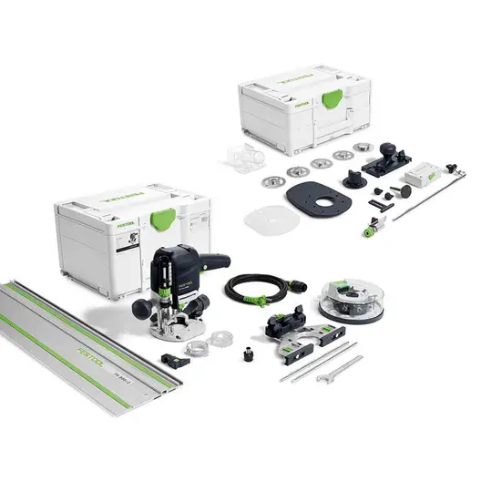 Електрическа оберфреза Festool  1010 W, 9500-23 000 об./мин, ф 6-8 мм, OF 1010 REBQ-FS-Set+Box