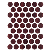 Стикер Magus за глава на винт декоративен ф 14 мм, махагон - product - 067 ACM 988