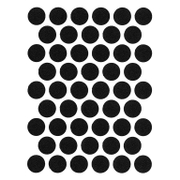 Стикер Magus за глава на винт декоративен ф 14 мм, черен - product - 067 ACM 994