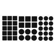 Противоплъзгаща подложка Magus за мебели микс филц, черна, 42 бр. - product - 067 ACM 999