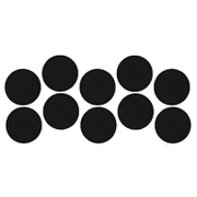 Противоплъзгаща подложка Magus за мебели  ф 45 мм, филц, черна, 10 бр. - product - 067 ACM1007