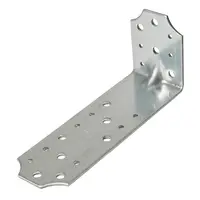 Планка ъглова Bessol усилена широка  100x250x80x4 мм мм, 90 °