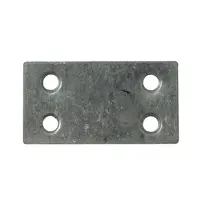 Планка плоска Anis правоъгълна  45x24x1.5 мм