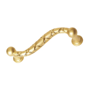 Дръжка за мебели от цинкова сплав  64 мм, злато, 6007 - product - 067 BAK 633