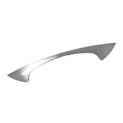 Дръжка за мебели от цинкова сплав  128 мм, хром мат, 6096 - product - 067 BAK 644