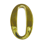 Цифра за входна врата нула месинг - product - 067 BAK 742