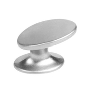 Дръжка за мебели OZK от метал  ф 28.2х24.5 мм, хром мат, SEMBOL DUGME - product - 067 BKY1055