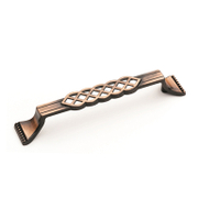 Дръжка за мебели Ozsan от метал  96 мм, бакър, Narin - product - 067 BKY1068