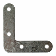 Планка Krepeji 24 плоска Г-образна  60x60x15х1 мм, 90 °, PR2 - product - 067 CHW 461