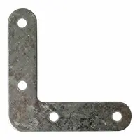 Планка плоска Krepeji 24 Г-образна  60x60x15х1 мм, 90 °, PR2