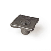 Дръжка за мебели Rei тип Rustic  33х33х20 мм, калай, 1114 - product - 067 DEM 288