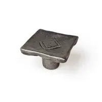 Дръжка за мебели Rei тип Rustic  33х33х20 мм, калай, 1114