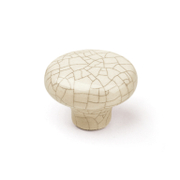 Дръжка за мебели Rei и метал и порцелан  напукан порцелан, R 822-035 AB/CR - product - 067 DEM 832