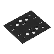 Планка DMX плоска декоративна  76x85x2.5 мм, SDLPA 1 - product - 067 DOM 107