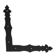 Планка DMX плоска Г-образна декоративна  150x150x25x2.5 мм, 90 °, NAD 1 - product - 067 DOM 100