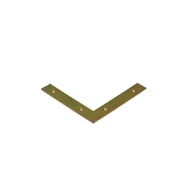 Планка DMX плоска Г-образна  150x150x25x2.5 мм, 90 °, NA1 - product - 067 DMX 911