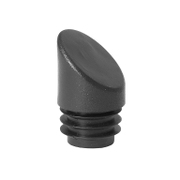 Стъпка Dimars за крак на маса кръгла ф 25х51 мм, полиетилен, черна - product - 067 DRS 443