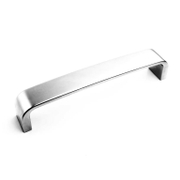 Дръжка за мебели Foldecor класическа  128 мм, 136 мм, хром мат, FHD-136 - product - 067 FLD 575