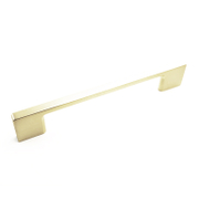 Дръжка за мебели Foldecor класическа  128 мм, 161 мм, никел сатен, FHD-165 A - product - 067 FLD 588